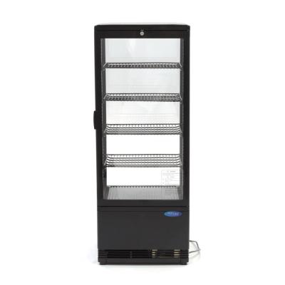 Maxima Lednice s vitrínou 43 cm - 98 l |  09400811